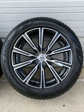 Load image into Gallery viewer, VOLVO XC60 2010-UP 19 INCH WHEELS AND TIRES TAKE OFFS BLACK &amp; POLISHED OEM NEW
