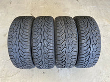 Load image into Gallery viewer, Used 225/50R18 Hankook Winter i*Pike (W409) Studded 95T 11/32 FULL SET OF TIRES
