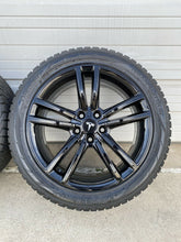 Load image into Gallery viewer, 19” Tesla Model S Gloss Black Factory Rims Wheels &amp; Tires OEM Split 2017 98910
