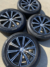 Load image into Gallery viewer, VOLVO XC60 2010-UP 19 INCH WHEELS AND TIRES TAKE OFFS BLACK &amp; POLISHED OEM NEW
