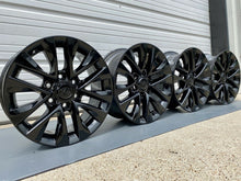 Load image into Gallery viewer, 18&quot; LEXUS GX460 GLOSS BLACK WHEELS RIMS FACTORY OEM GX470 GX 460 470 SET 4 74297
