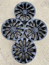 Load image into Gallery viewer, 18&quot; LEXUS GX460 GLOSS BLACK WHEELS RIMS FACTORY OEM GX470 GX 460 470 SET 4 74297
