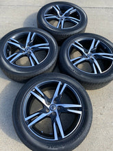 Load image into Gallery viewer, Volvo XC40 19&quot; New Take Off Wheels and Tires - (8640898) Black Factory OEM Set
