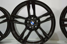 Load image into Gallery viewer, 20&quot; Bmw 640i 650i 550i 535i 373 M Factory OEM Wheels Black Rims staggered 20
